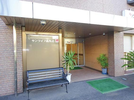 サンライフ南馬込のエントランス| 