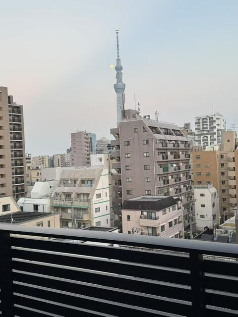 クレヴィスタ浅草Ⅱ　８階の展望| 