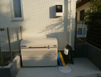 【その他共用部分】 | Terrace Tamias | 敷地内ゴミ置き場完備！