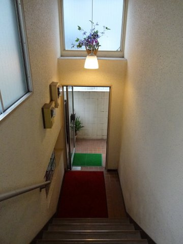 Ｕハイムのエントランス|建物の内部です