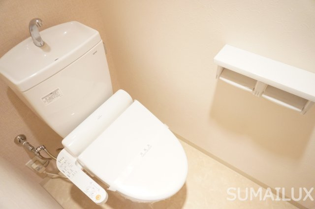 熊本市中央区世安１丁目の賃貸マンションのトイレ