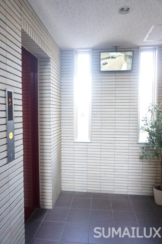 熊本市中央区世安１丁目の賃貸マンションのエントランス