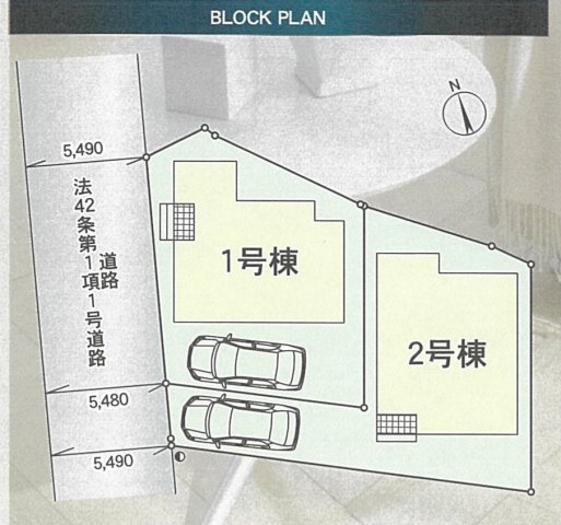柏市藤心１丁目新築戸建（藤心第６）の区画図|2棟販売中！