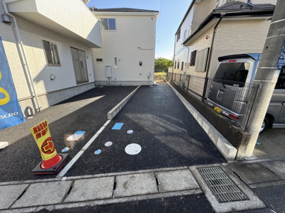 【駐車場】 | 柏市藤心１丁目新築戸建（藤心第６） | 2号棟駐車スペース