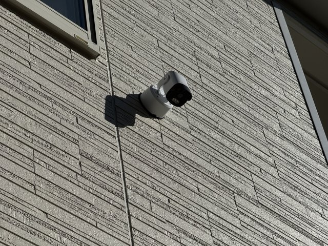 【防犯設備】 | 柏市藤心１丁目新築戸建（藤心第６） | スマホで確認できる防犯カメラ