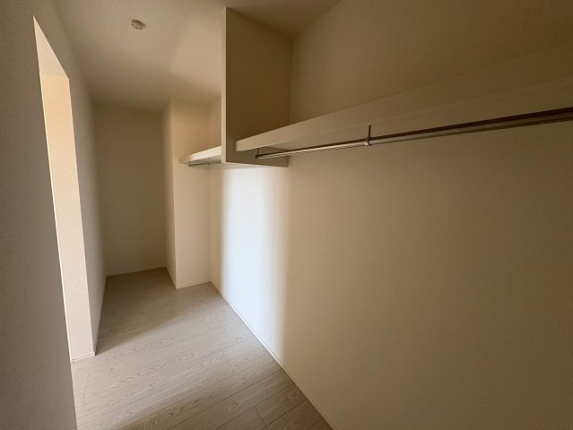 京都郡苅田町富久町2丁目2期　新築一戸建ての収納|人気のウォークインクローゼット♪
【苅田町　新築戸建て】