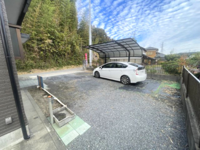 【駐車場】 | 桜川市岩瀬4LDK中古住宅