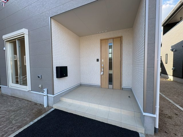 京都郡苅田町京町１丁目　新築一戸建ての外観|宅配ポスト付き♪
【苅田町　新築戸建て】