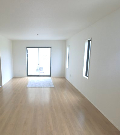 鳥栖市曽根崎1期　2号棟の内観：施工例|リビング