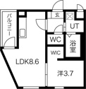 【間取り】 | 1LDK