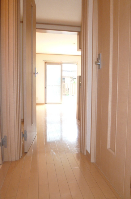 チャームビラⅡの玄関|きれいな玄関です