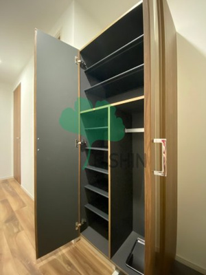 【玄関】 | プルニエール博多 | 下駄箱もしっかりついてます！