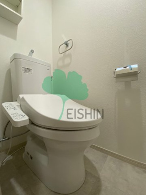 【トイレ】 | プルニエール博多 | 清潔感のあるトイレです。