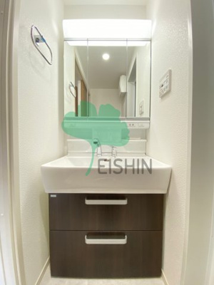 【洗面所】 | プルニエール博多 | シンプルで使いやすい洗面台です！