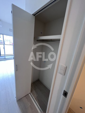 フォーリアライズ天王寺セラスの収納|フォーリアライズ天王寺セラス　クローゼット