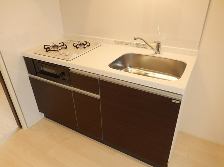 調布市多摩川４丁目の賃貸マンションのキッチン|施工会社イメージ写真