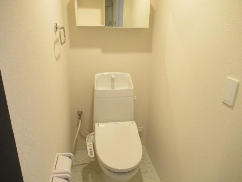 調布市多摩川４丁目の賃貸マンションのトイレ|施工会社イメージ写真