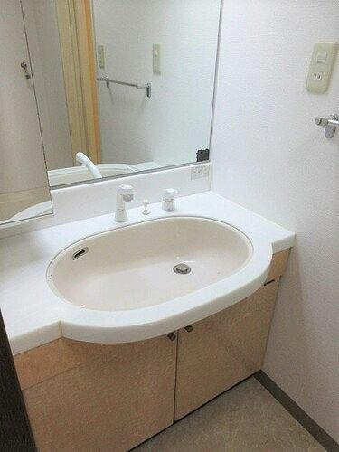 レクセル鶴川の洗面所|洗面所　※2021年9月撮影