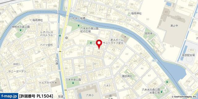 エステートピアＡＳＡの地図| 