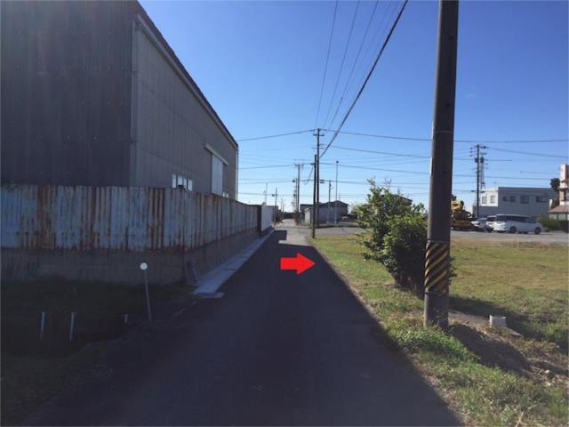 売地　豊橋市清須町字兵庫の前面道路含む現地写真|現地写真