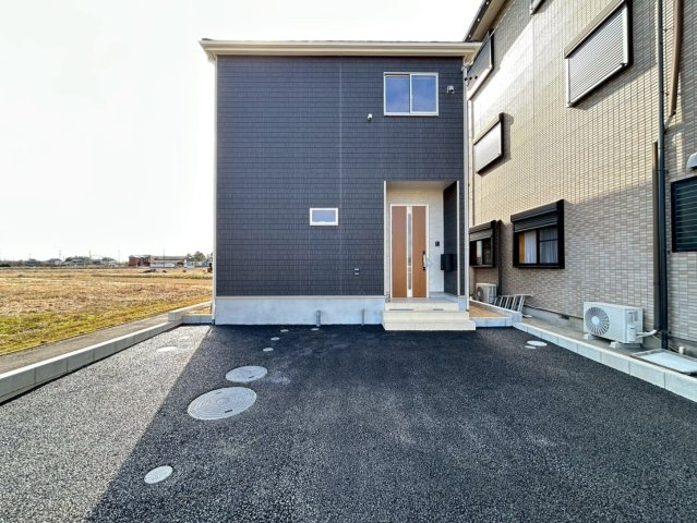 クワイエ　一宮市東加賀野井第1　全1区画分譲の外観|「現地（2025年12月8日）撮影」　
■外観写真　
■ヤマダ不動産　株式会社リライフ　