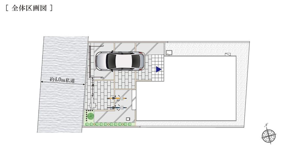 【＆RESORT HOUSE】鷹の台の区画図
