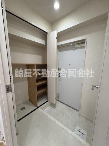銀座ダイヤハイツの玄関|ゆったりとした玄関です