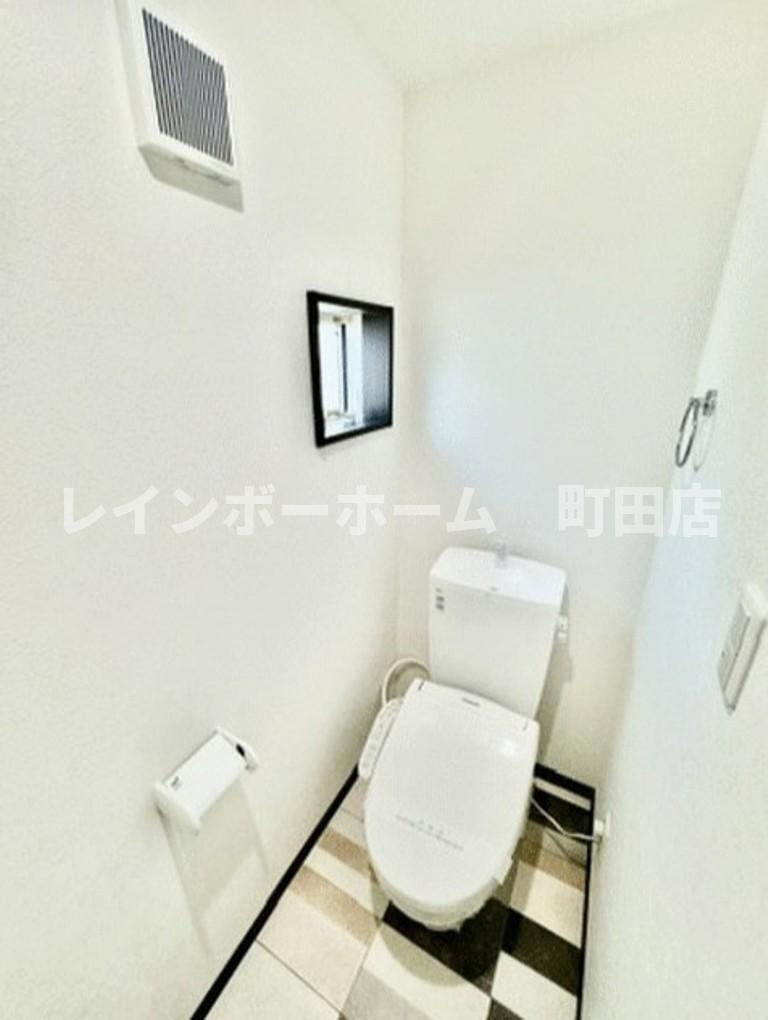 セレステ長津田※初期費用分割あと払いサービス利用可能物件のトイレ