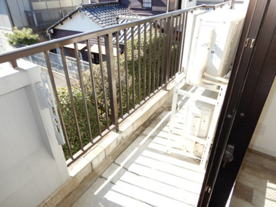 【バルコニー】 | ※同一仕様・別号室の参考写真