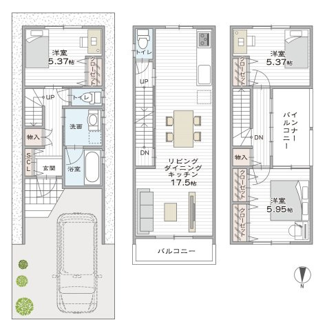 グランフォルテ醍醐Ⅶの参考プラン
