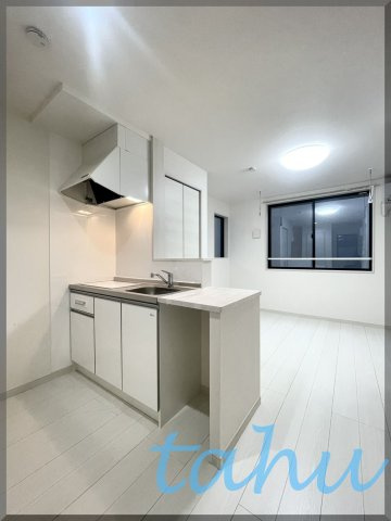 北区中十条１丁目のアパートの居間・リビング