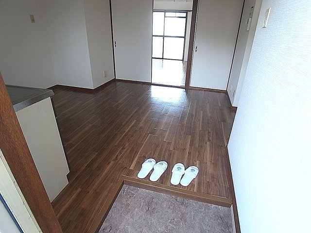 メゾンドリーの玄関|玄関から明るさが分かります