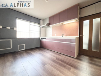 【キッチン】 | 横尾２団地　８１号棟　１階 | ＩＨクッキングヒーターはお手入れもラクラク♪