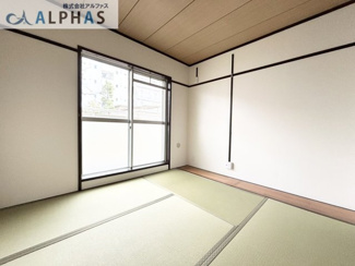 【和室】 | 横尾２団地　８１号棟　１階 | 客間やお子様との遊び場としても使える和室約4.5帖あり♪