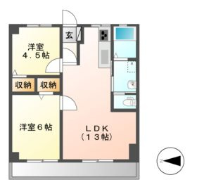 組坂ビル８の間取り
