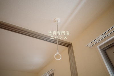 【設備】 | エルパラシオ鷺沼台 | 室内物干しです