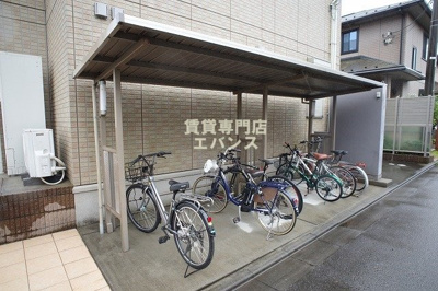 【その他共用部分】 | エルパラシオ鷺沼台 | 駐輪スペースです