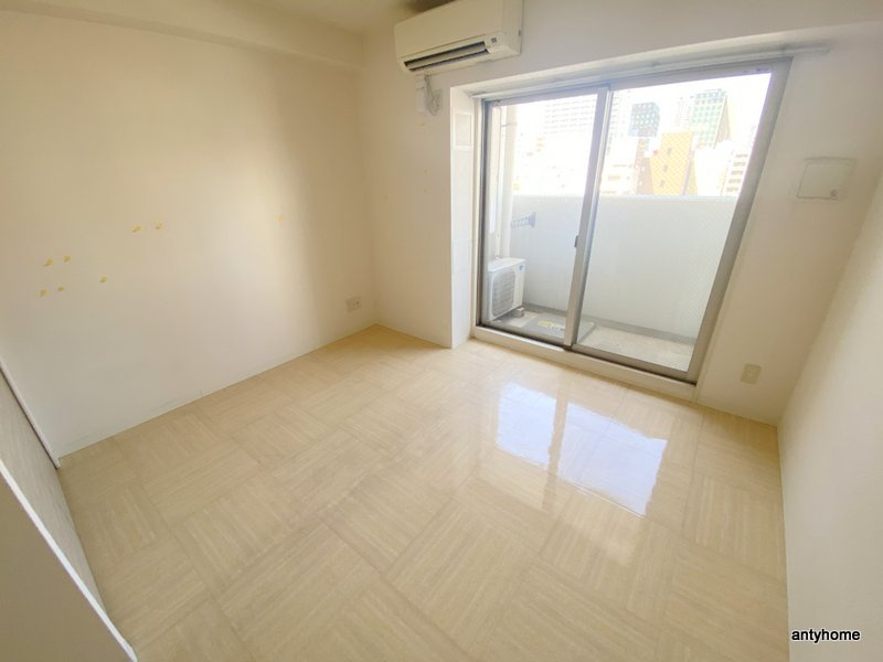 フレアコート北浜　仲介手数料無料の寝室