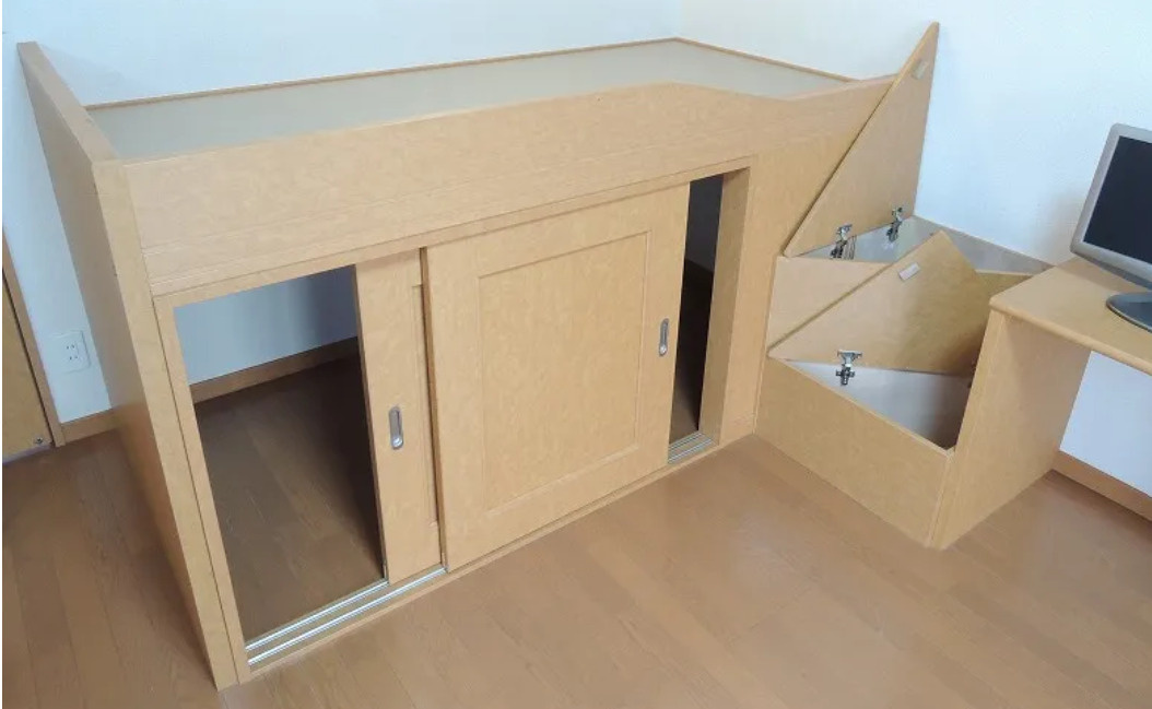 レオパレスHYTⅥの寝室