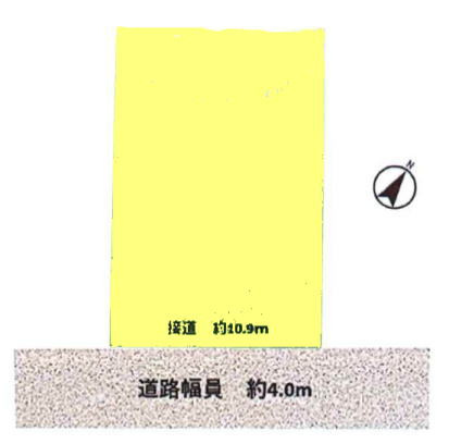 桶川市末広　中古戸建の区画図