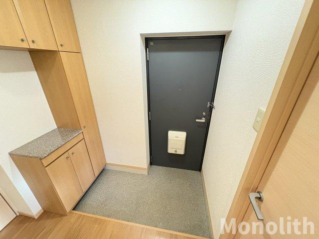 ハートベイルAの玄関