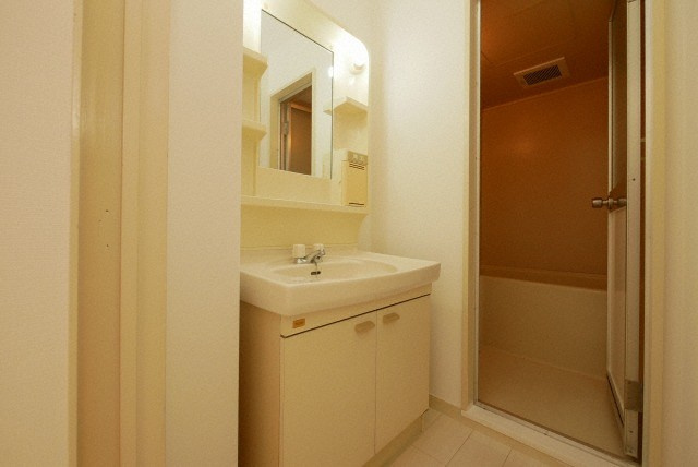 ローレルハウス北畠の洗面所