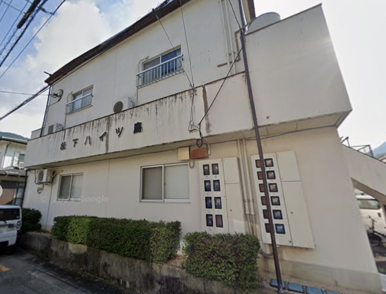 徳島県三好市一棟アパートの外観