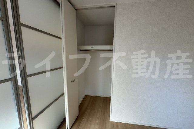 おばつじアイビーコートB棟　仲介手数料無料の収納|たっぷりとした収納スペースです