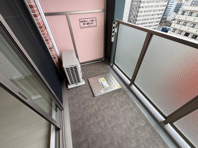 ララプレイス新大阪シエスタのバルコニー