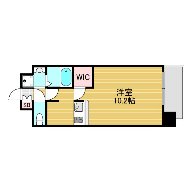 ララプレイス新大阪シエスタの間取り