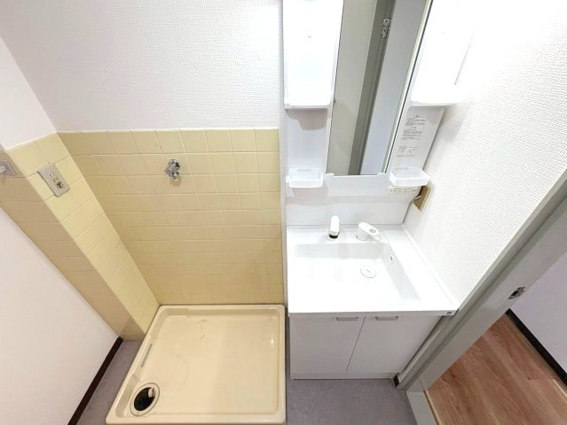 エムテック藤井寺の独立洗面台
