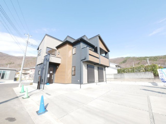 【外観】 | 甲府市羽黒町 新築全3棟 1号棟 オール電化・長期優良住宅 | 長期優良住宅認定済み新築戸建て　住宅性能表示取得済み