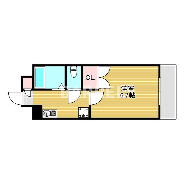 ハイツジュン3の間取り