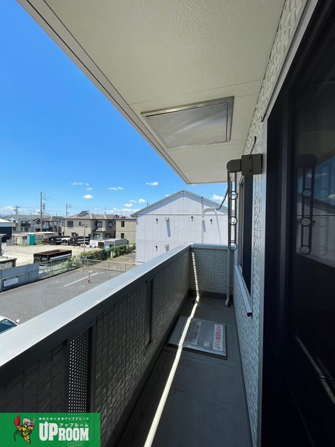 マノワール十六田のバルコニー